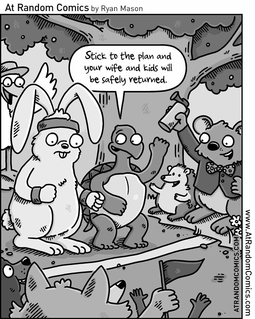 “At Random Comics”: 30 Witty Single-Panel Cartoons By This Artist (New Pics) “At Random Comics”: 30 Witty Single-Panel Cartoons By This Artist (New Pics)