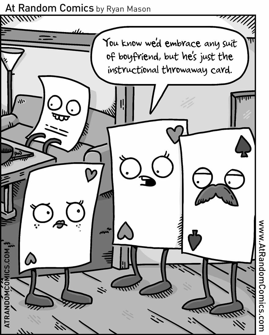 “At Random Comics”: 30 Witty Single-Panel Cartoons By This Artist (New Pics) “At Random Comics”: 30 Witty Single-Panel Cartoons By This Artist (New Pics)