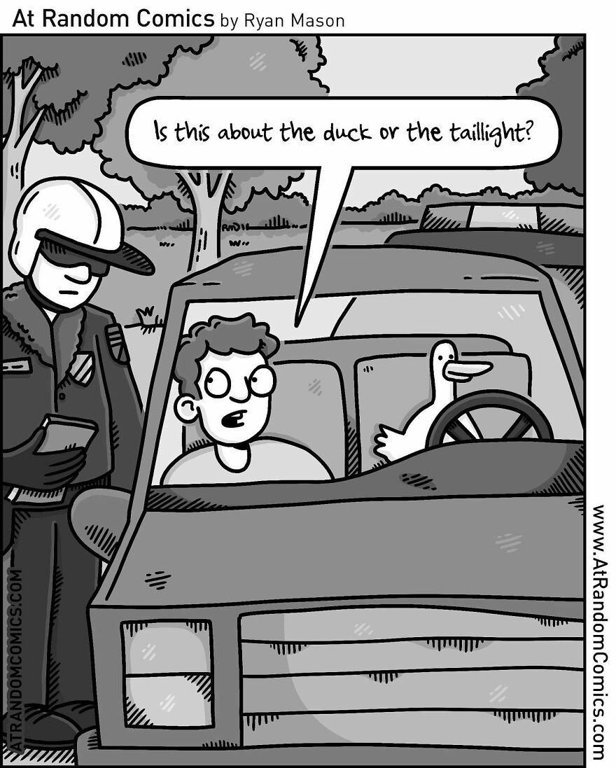 “At Random Comics”: 30 Witty Single-Panel Cartoons By This Artist (New Pics) “At Random Comics”: 30 Witty Single-Panel Cartoons By This Artist (New Pics)