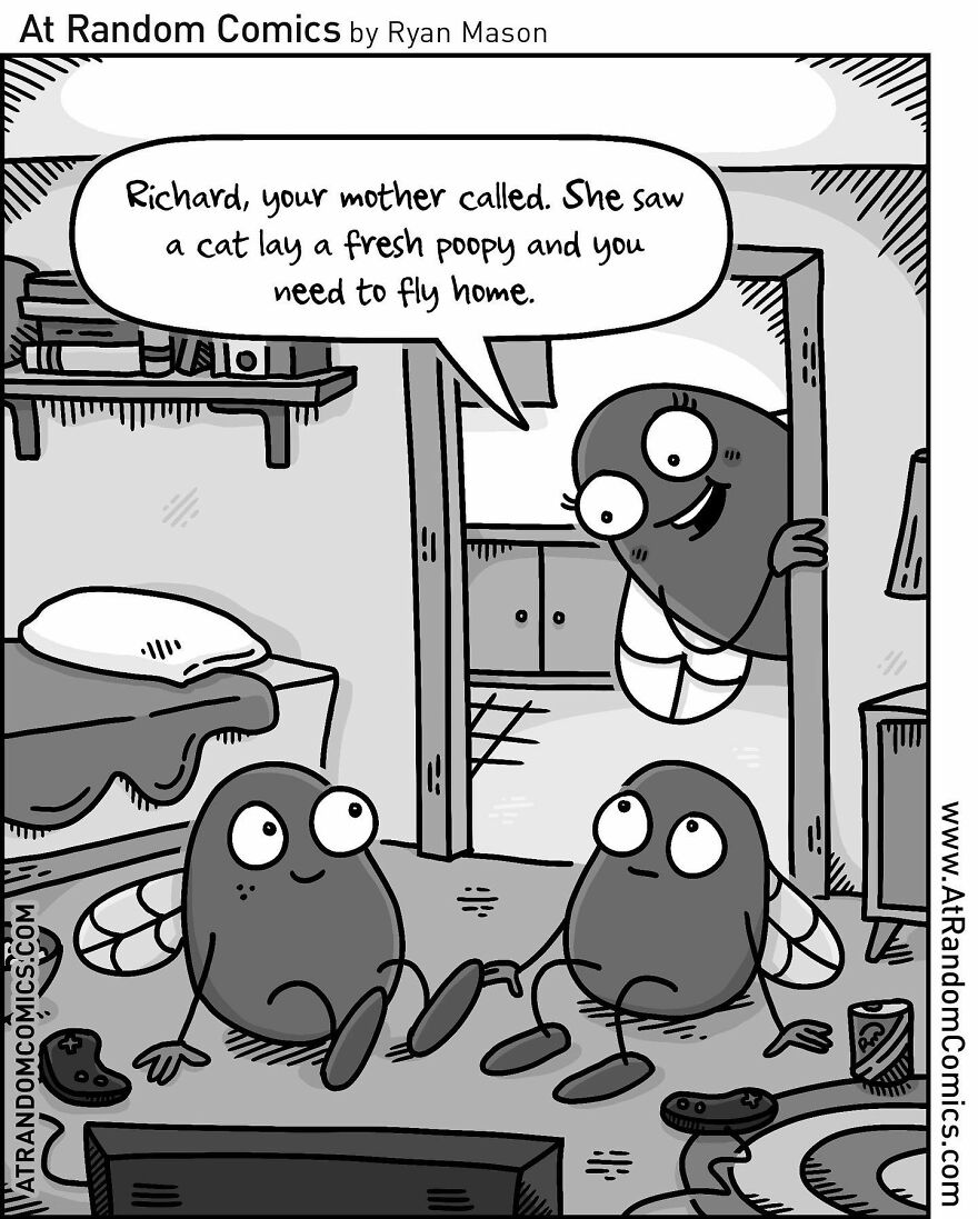 “At Random Comics”: 30 Witty Single-Panel Cartoons By This Artist (New Pics) “At Random Comics”: 30 Witty Single-Panel Cartoons By This Artist (New Pics)