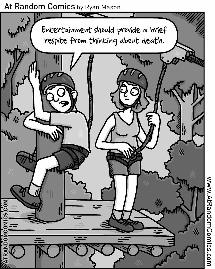 “At Random Comics”: 30 Witty Single-Panel Cartoons By This Artist (New Pics) “At Random Comics”: 30 Witty Single-Panel Cartoons By This Artist (New Pics)