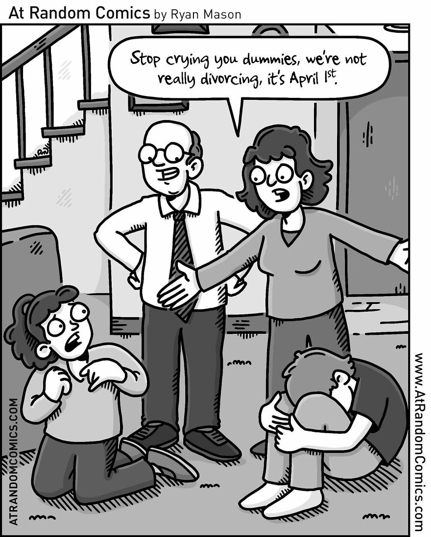 “At Random Comics”: 30 Witty Single-Panel Cartoons By This Artist (New Pics) “At Random Comics”: 30 Witty Single-Panel Cartoons By This Artist (New Pics)