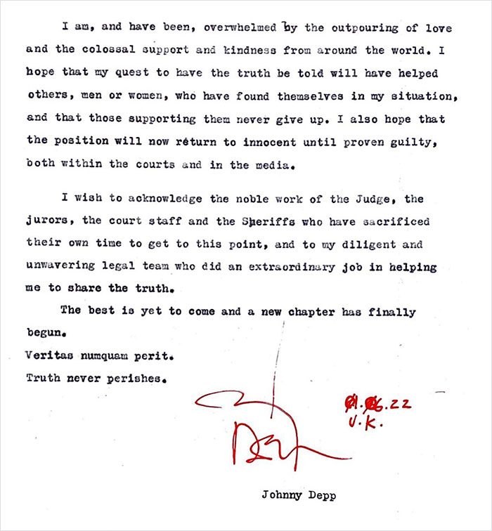 40 Of The Best Reactions People Posted In Response To Johnny Depp Winning His Defamation Lawsuit Against Ex-Wife Amber Heard