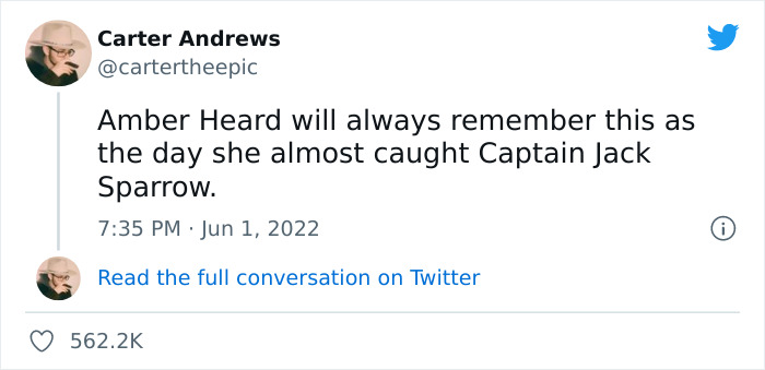 40 Of The Best Reactions People Posted In Response To Johnny Depp Winning His Defamation Lawsuit Against Ex-Wife Amber Heard
