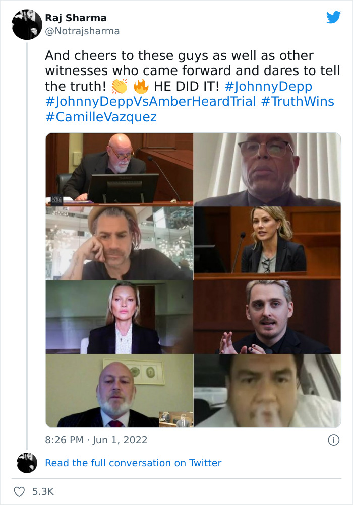 40 Of The Best Reactions People Posted In Response To Johnny Depp Winning His Defamation Lawsuit Against Ex-Wife Amber Heard