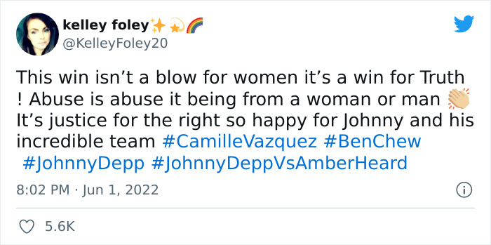 40 Of The Best Reactions People Posted In Response To Johnny Depp Winning His Defamation Lawsuit Against Ex-Wife Amber Heard