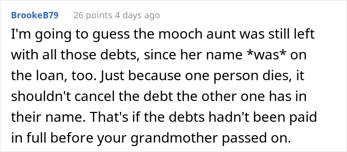 Woman Honors Her Mother’s Wish To Pass On Her Last $700 To The Youngest, “Parasite” Sister, Maliciously Complies