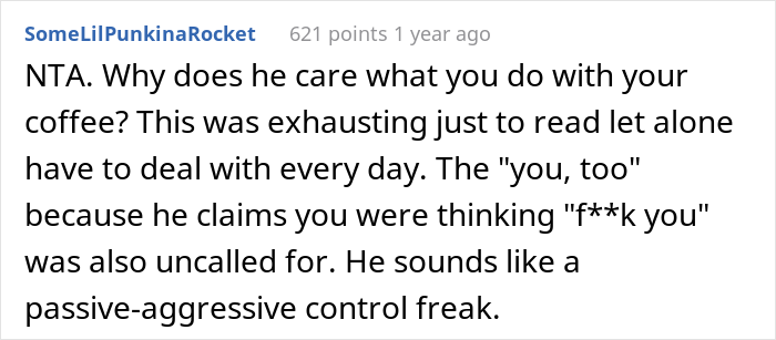 Woman Snaps At Fiancé Who Relentlessly Criticized Her Way Of Making Coffee, And Somehow She’s The “Bad Guy” Woman Snaps At Fiancé Who Relentlessly Criticized Her Way Of Making Coffee, And Somehow She’s The “Bad Guy”