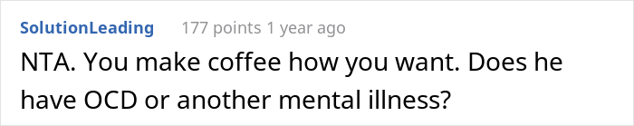 Woman Snaps At Fiancé Who Relentlessly Criticized Her Way Of Making Coffee, And Somehow She’s The “Bad Guy” Woman Snaps At Fiancé Who Relentlessly Criticized Her Way Of Making Coffee, And Somehow She’s The “Bad Guy”