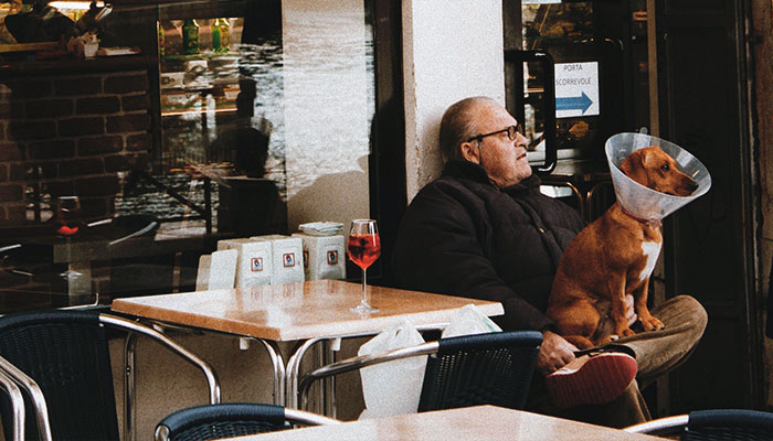 3.8M People Have Adored This Video Of Man Having The Sweetest Dinner Date With His Dog