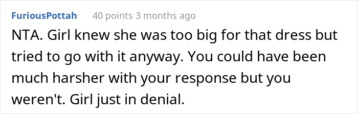 Size 30 Bride Demands To Try On A Size 14 Wedding Dress, Saleswoman Asks If She Was A Jerk To Give Her A Reality Check Size 30 Bride Demands To Try On A Size 14 Wedding Dress, Saleswoman Asks If She Was A Jerk To Give Her A Reality Check