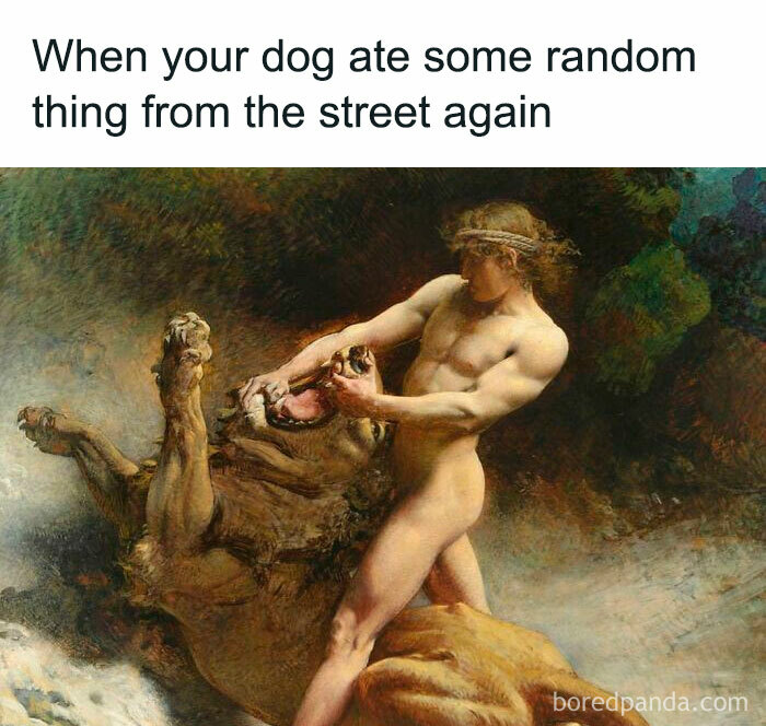 40 Hilariously Relatable Classical Art Memes That Prove Nothing Has Changed In 100s Of Years (New Pics) 40 Hilariously Relatable Classical Art Memes That Prove Nothing Has Changed In 100s Of Years (New Pics)