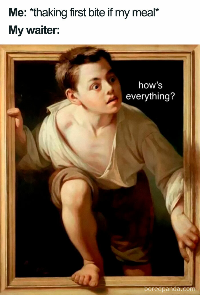 40 Hilariously Relatable Classical Art Memes That Prove Nothing Has Changed In 100s Of Years (New Pics) 40 Hilariously Relatable Classical Art Memes That Prove Nothing Has Changed In 100s Of Years (New Pics)