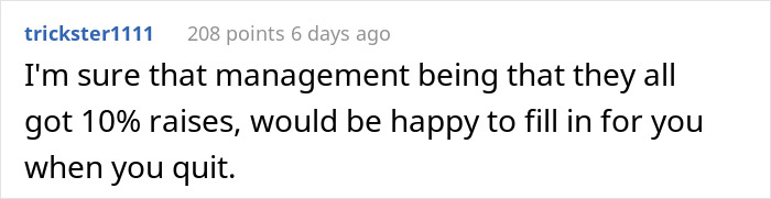 Employee Is Triggered After Being Told There&#8217;s No Money For Salary Increases While The Management Got 10% Raises And Bonuses, Bites Back In A Brilliant Response