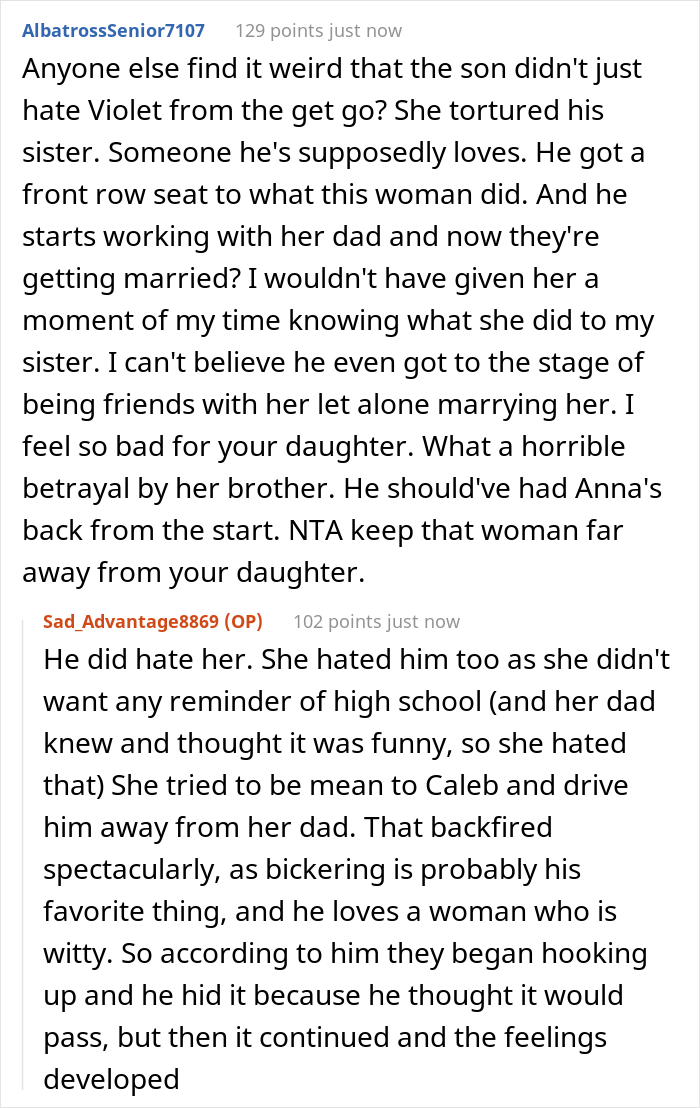Man’s About To Marry His Sister’s Bully, Father Refuses To Give Her His Grandmother’s Heirloom Veil And Causes Family Drama Man’s About To Marry His Sister’s Bully, Father Refuses To Give Her His Grandmother’s Heirloom Veil And Causes Family Drama