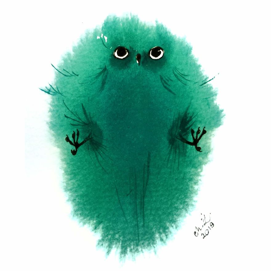 I Painted My First Owl 3 Years Ago, And Haven’t Been Able To Stop Since (25 New Pics) I Painted My First Owl 3 Years Ago, And Haven’t Been Able To Stop Since (25 New Pics)