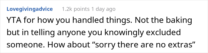 Woman Wonders If She Was Wrong To Bake Cupcakes For Her Office, Excluding A Certain Co-Worker Woman Wonders If She Was Wrong To Bake Cupcakes For Her Office, Excluding A Certain Co-Worker