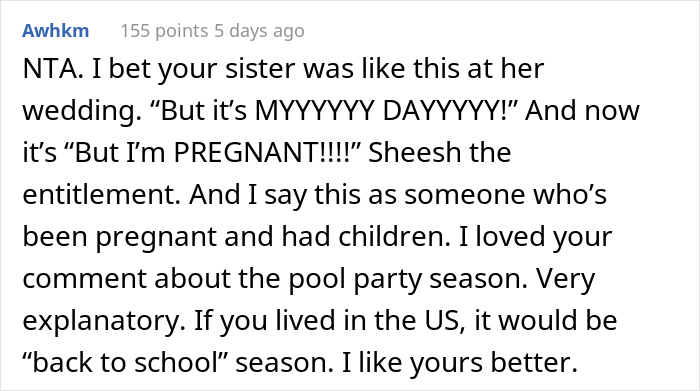 Mom And Sister Outraged When This Woman Refuses To Change Bikinis As Pregnant Sister Got Suddenly Jealous Mom And Sister Outraged When This Woman Refuses To Change Bikinis As Pregnant Sister Got Suddenly Jealous