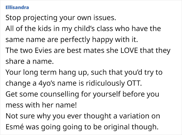 “I Love Her Name But HATE It’s So Common Now”: Mom Asks If She’s Being Unreasonable For Wanting To Change Her 4-Year-Old’s Name “I Love Her Name But HATE It’s So Common Now”: Mom Asks If She’s Being Unreasonable For Wanting To Change Her 4-Year-Old’s Name