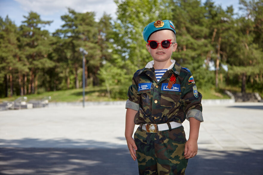 Celebration Of The Airborne Troops Of Russia In A Provincial Town Celebration Of The Airborne Troops Of Russia In A Provincial Town