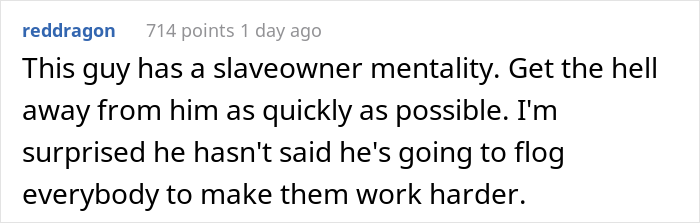 Boss Wants To Fire This Person Because They Don’t Want To Work More Than 60 Hours A Week Boss Wants To Fire This Person Because They Don’t Want To Work More Than 60 Hours A Week