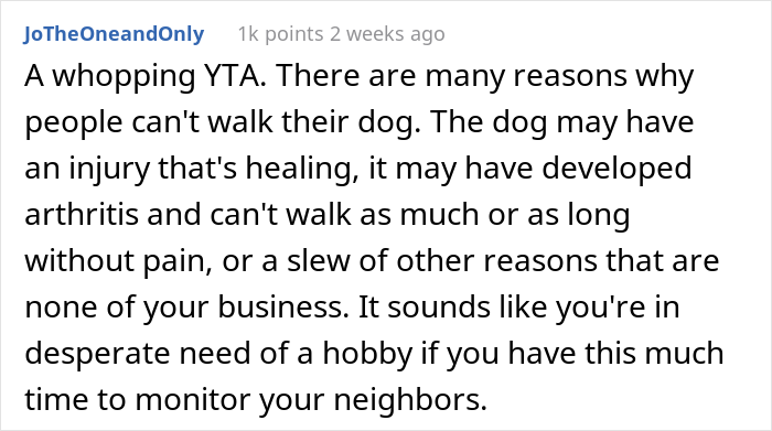 &#8220;I Called The Cops On My Neighbors Because They Don’t Walk Their Dog&#8221;: Resident Angers Both Their Neighbors And The Internet