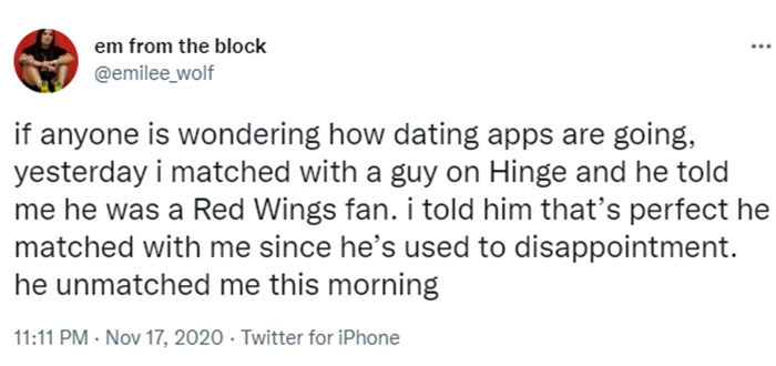 35 Times People Were Unmatched On Dating Apps For Hilarious Reasons 35 Times People Were Unmatched On Dating Apps For Hilarious Reasons