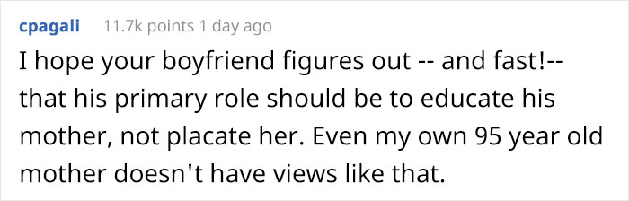 Woman Asks If She Was Wrong To Make Boyfriend’s Mom Cry After She Gave Her Son A Paternity Gift Woman Asks If She Was Wrong To Make Boyfriend’s Mom Cry After She Gave Her Son A Paternity Gift