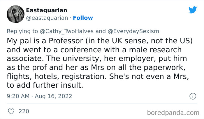 This Twitter Thread Is All About Casual Sexism At Work, And 30 Women Join In Sharing Their Infuriating Examples This Twitter Thread Is All About Casual Sexism At Work, And 30 Women Join In Sharing Their Infuriating Examples