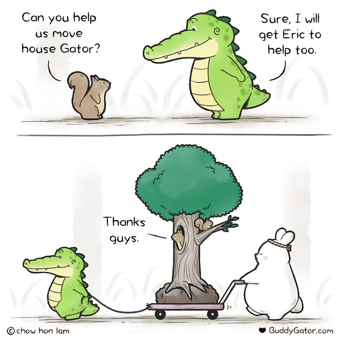 My 25 Comics About Adorable Animals That Show A Good Example For Us Humans (New Pics) My 25 Comics About Adorable Animals That Show A Good Example For Us Humans (New Pics)