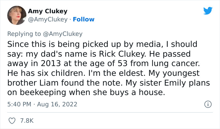 Father Of 6 Hides A Note For His Kids Shortly Before Passing, They Find It 9 Years Later, And It’s The Most ‘Dad’ Thing Ever Father Of 6 Hides A Note For His Kids Shortly Before Passing, They Find It 9 Years Later, And It’s The Most ‘Dad’ Thing Ever