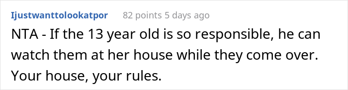 ‘Empty Nest’ Couple Gets Called Jerks For Not Allowing Friend’s Kids Over As They Consider Their House Not Safe For Children ‘Empty Nest’ Couple Gets Called Jerks For Not Allowing Friend’s Kids Over As They Consider Their House Not Safe For Children