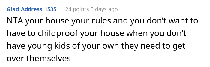 ‘Empty Nest’ Couple Gets Called Jerks For Not Allowing Friend’s Kids Over As They Consider Their House Not Safe For Children ‘Empty Nest’ Couple Gets Called Jerks For Not Allowing Friend’s Kids Over As They Consider Their House Not Safe For Children