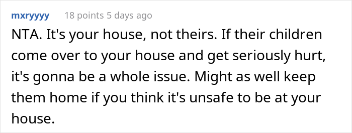 ‘Empty Nest’ Couple Gets Called Jerks For Not Allowing Friend’s Kids Over As They Consider Their House Not Safe For Children ‘Empty Nest’ Couple Gets Called Jerks For Not Allowing Friend’s Kids Over As They Consider Their House Not Safe For Children