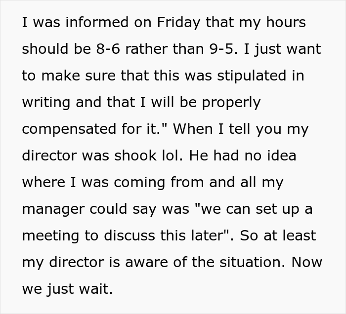 Employee Laughs In Boss&#8217; Face For Saying It&#8217;s &#8220;Unethical&#8221; To Make Plans After Work, Takes The Case To The Director