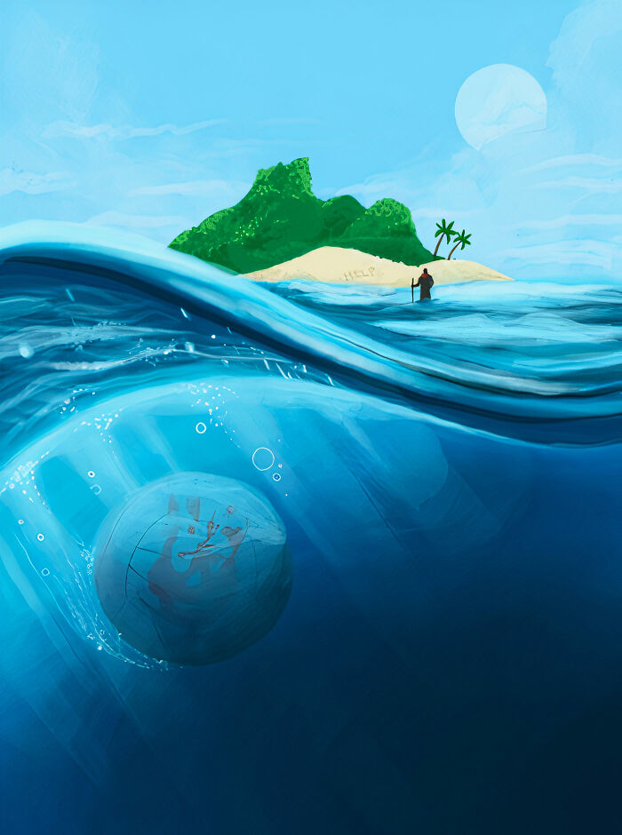 We Redesigned Posters Of Iconic Movies To Raise Awareness Of The Plastic Pollution In Our Oceans (10 Pics)