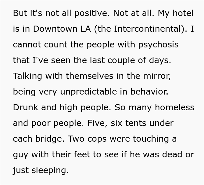 European Visits The USA For The First Time And Is Shocked And Disappointed By The Experience European Visits The USA For The First Time And Is Shocked And Disappointed By The Experience