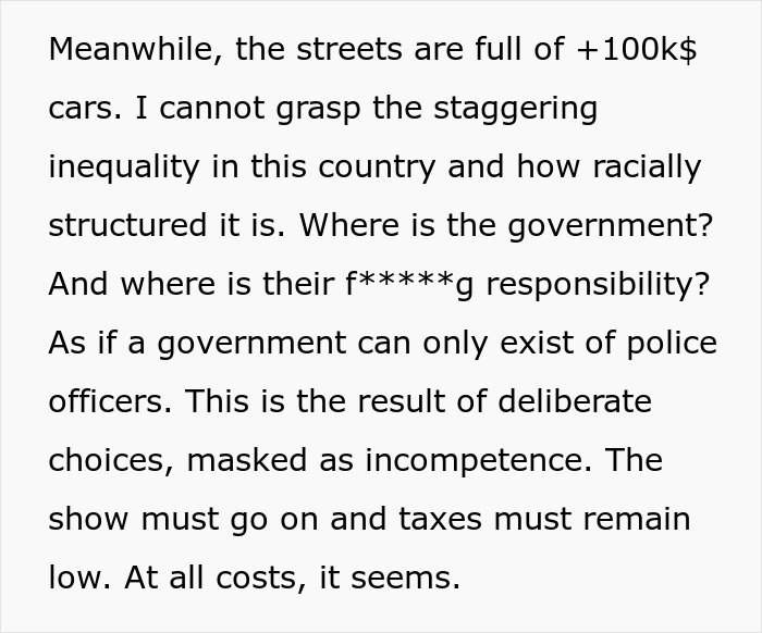 European Visits The USA For The First Time And Is Shocked And Disappointed By The Experience European Visits The USA For The First Time And Is Shocked And Disappointed By The Experience