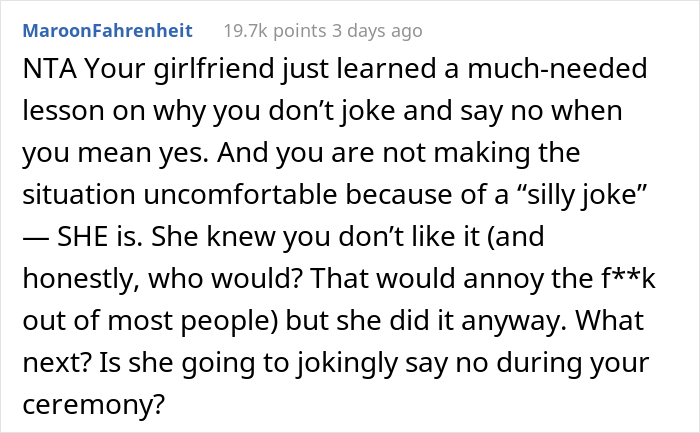 Woman Ruins Her Engagement With A Silly Inside Joke She Won’t Stop Making, Is Surprised When Girlfriend Takes Back The Ring Woman Ruins Her Engagement With A Silly Inside Joke She Won’t Stop Making, Is Surprised When Girlfriend Takes Back The Ring