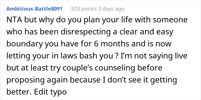 Woman Ruins Her Engagement With A Silly Inside Joke She Won’t Stop Making, Is Surprised When Girlfriend Takes Back The Ring Woman Ruins Her Engagement With A Silly Inside Joke She Won’t Stop Making, Is Surprised When Girlfriend Takes Back The Ring