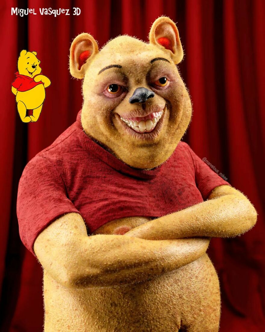 Artist “Ruins” The Childhood Of Millions By Creating Unsettling Digital Versions Of Popular Cartoon Characters And Memes (30 New Pics) Artist “Ruins” The Childhood Of Millions By Creating Unsettling Digital Versions Of Popular Cartoon Characters And Memes (30 New Pics)