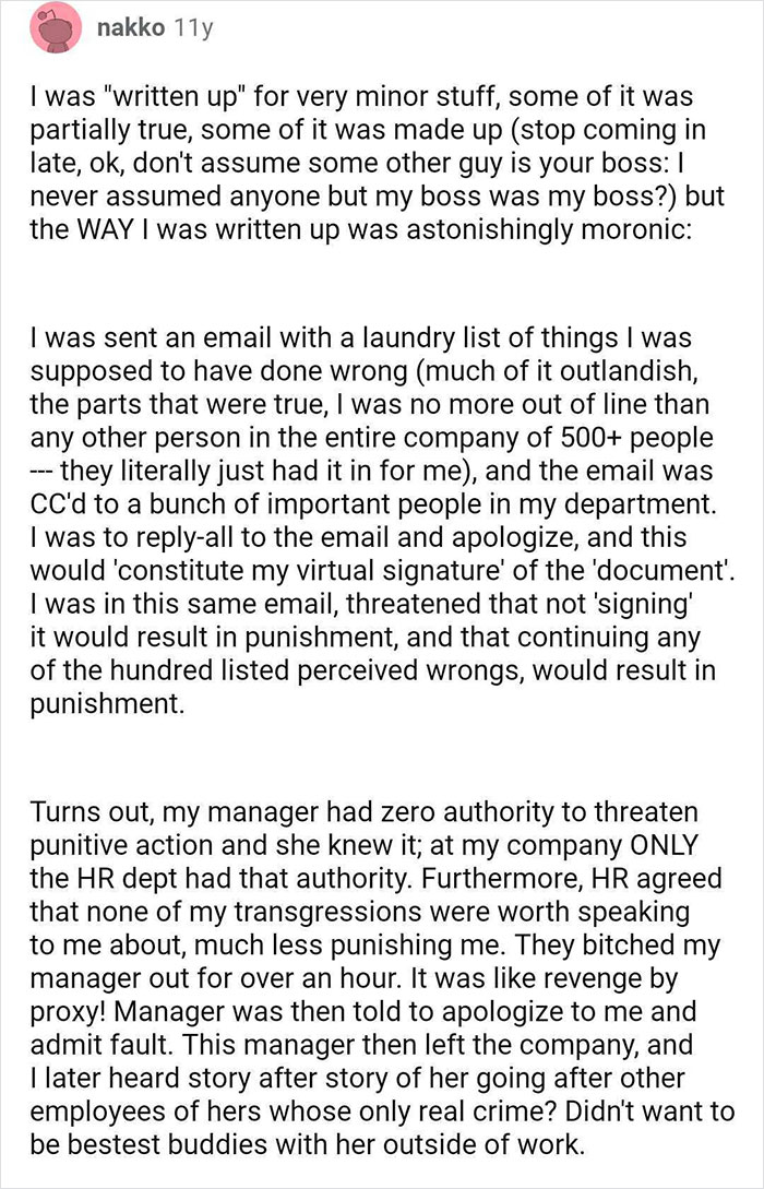 30 Times Bosses Wrote Up Their Workers For Absurd Reasons And Got Shamed For It Online 30 Times Bosses Wrote Up Their Workers For Absurd Reasons And Got Shamed For It Online