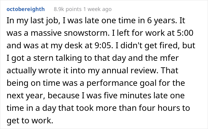 Longtime Worker Gets Fired For Being Late For The First Time Ever, So His Colleagues Let The Boss Know They’re Not Disposable Longtime Worker Gets Fired For Being Late For The First Time Ever, So His Colleagues Let The Boss Know They’re Not Disposable