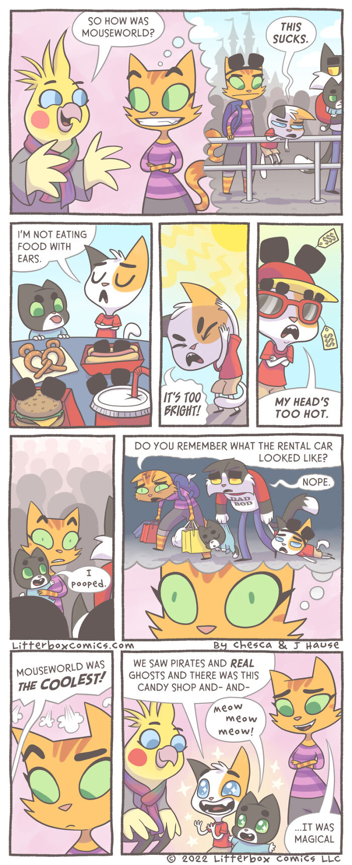 I Illustrate My Experience As A Modern-Day Parent In 30 Comics With A Feline Twist (New Pics) I Illustrate My Experience As A Modern-Day Parent In 30 Comics With A Feline Twist (New Pics)