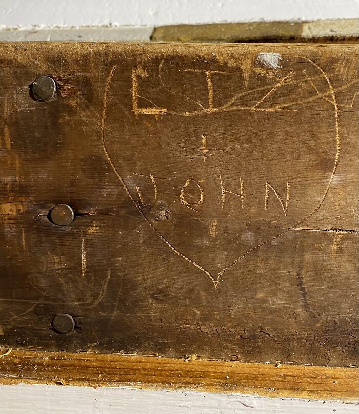 Hey Pandas, Post A Photo Of Something You Found While Renovating A Home Hey Pandas, Post A Photo Of Something You Found While Renovating A Home