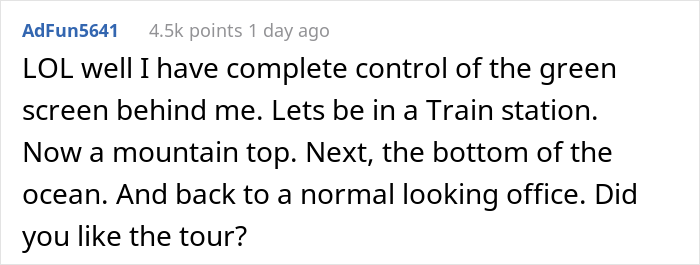 “Just Had A Zoom Job Interview, And The Recruiter Asked Me To ‘Show Her Around The Room’” “Just Had A Zoom Job Interview, And The Recruiter Asked Me To ‘Show Her Around The Room’”