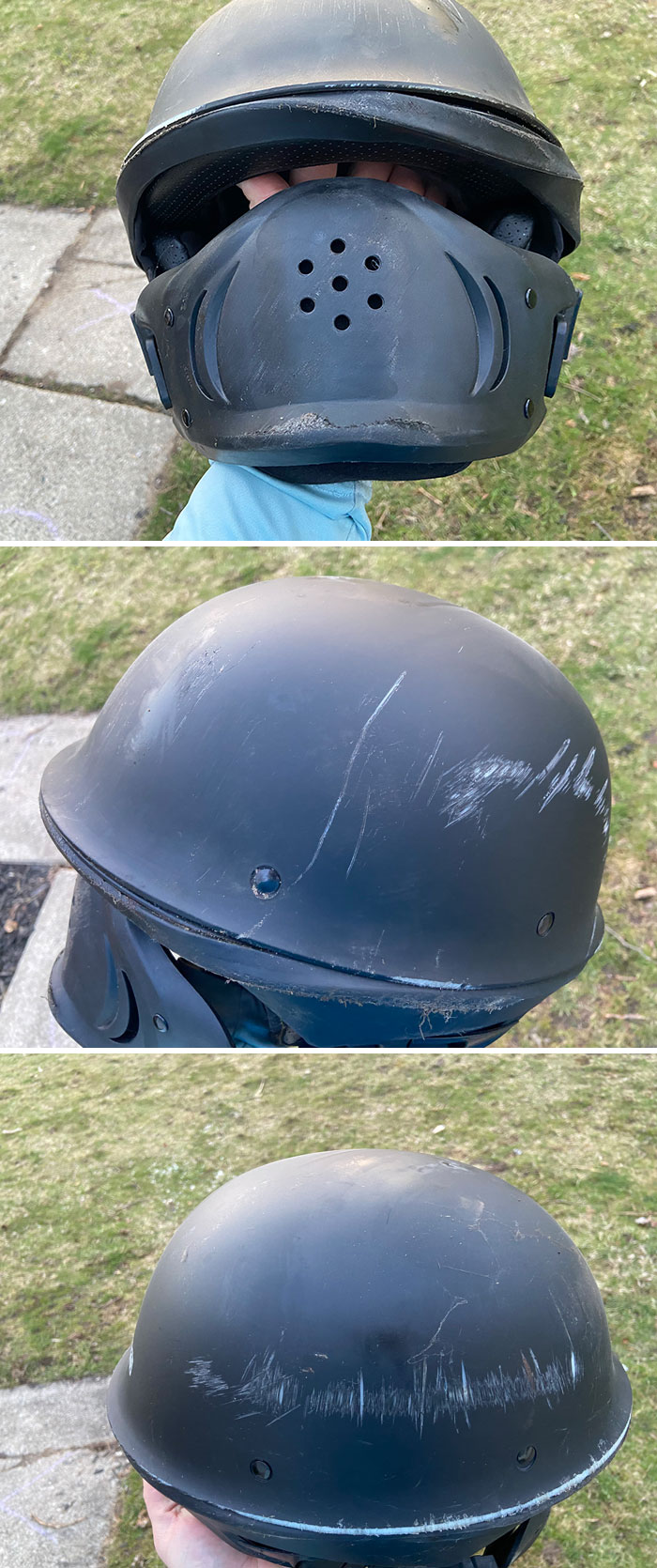 50 Reasons Why Not Wearing A Helmet Is The Dumbest Thing You Can Do (New Pics) 50 Reasons Why Not Wearing A Helmet Is The Dumbest Thing You Can Do (New Pics)