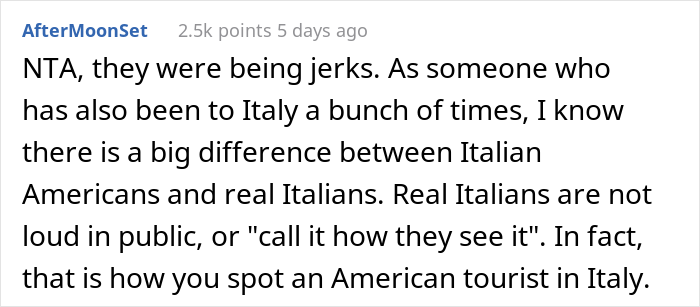 Girlfriend’s Rude Italian-American Family Make Fun Of Her Boyfriend, Are Surprised When He Roasts Them With Fluent Italian Girlfriend’s Rude Italian-American Family Make Fun Of Her Boyfriend, Are Surprised When He Roasts Them With Fluent Italian