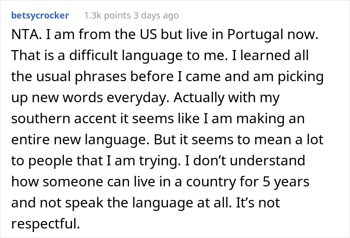 Woman Refuses To Learn Boyfriend’s Native Language Because “It’s Ugly” Despite Living There For 5 Years, Drama Ensues