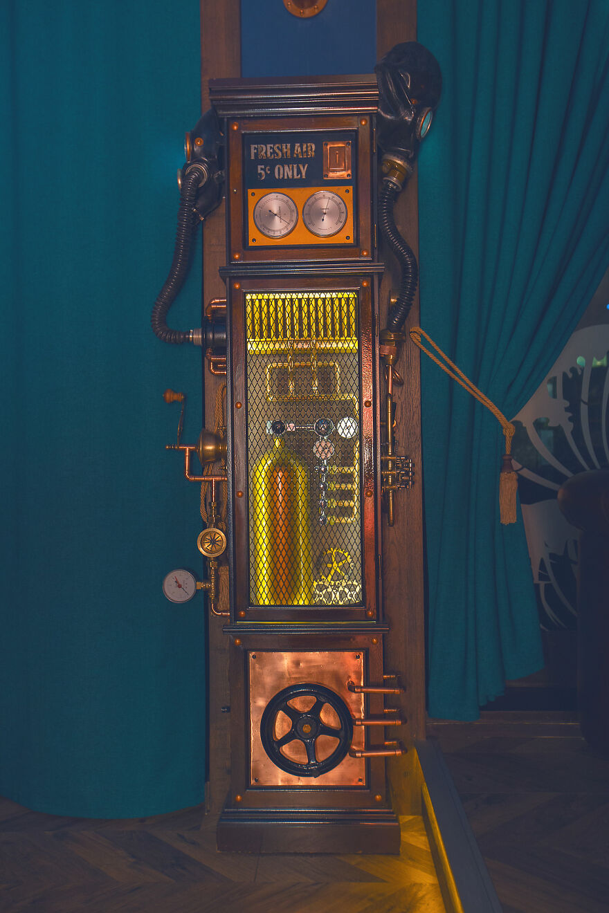 The Kraken Found A Sanctuary  In This Underwater-Themed Bar &#8220;The Abyss Pub&#8221; Which Was Designed By Us